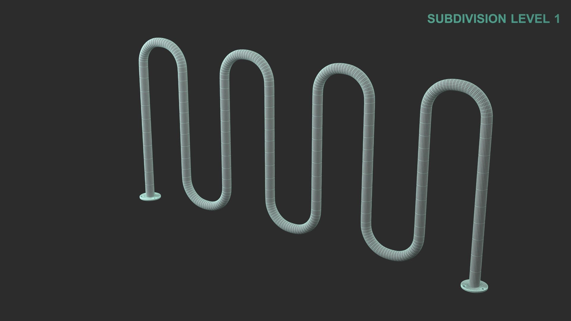 3D Bicycle Rack https://p.turbosquid.com/ts-thumb/mg/IAb6ho/t6/wireframe0004/jpg/1658914423/1920x1080/fit_q87/a1a7436a3ac5e901027a97aa3a86ec68b0004728/wireframe0004.jpg