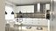 3d modern kitchen scene model