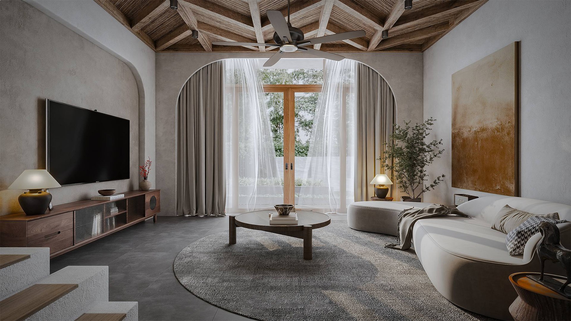 3D Modern Rustic Elegance - Living Dining Kitchen - Sneechvn - MAX FBX OBJ SKP Collada Simlab Blender https://p.turbosquid.com/ts-thumb/mg/SFcjoe/kh/modernrusticelegancelivingdiningkitchensneechvnpreview03/jpg/1734836585/1920x1080/fit_q87/584311455e3b4ad3afc9f467ce29c40e672d19e2/modernrusticelegancelivingdiningkitchensneechvnpreview03.jpg