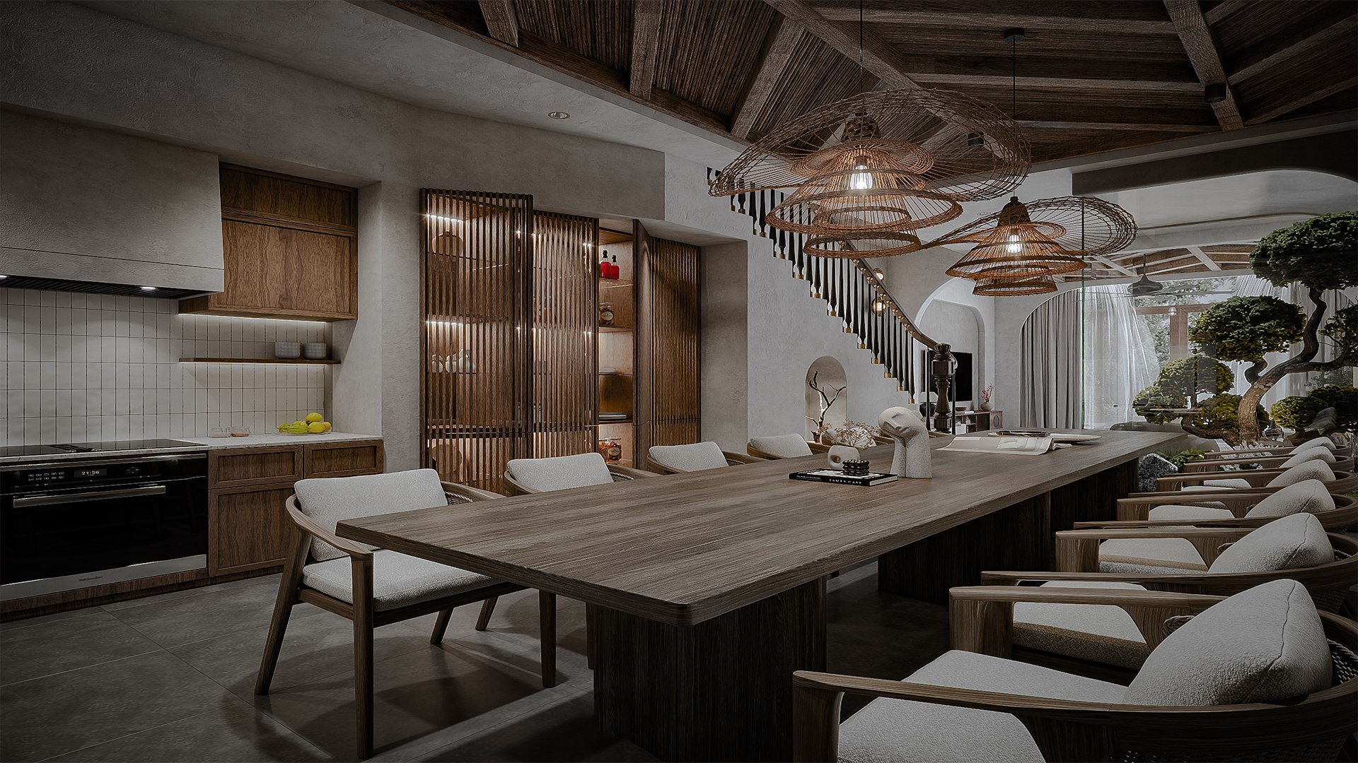 3D Modern Rustic Elegance - Living Dining Kitchen - Sneechvn - MAX FBX OBJ SKP Collada Simlab Blender https://p.turbosquid.com/ts-thumb/mg/SFcjoe/to/modernrusticelegancelivingdiningkitchensneechvnpreview13/jpg/1734836597/1920x1080/fit_q87/4b0ab90ee370cc96559408860245ab77890af25f/modernrusticelegancelivingdiningkitchensneechvnpreview13.jpg