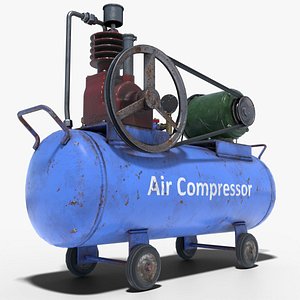 Vintage Air Compressor 3D