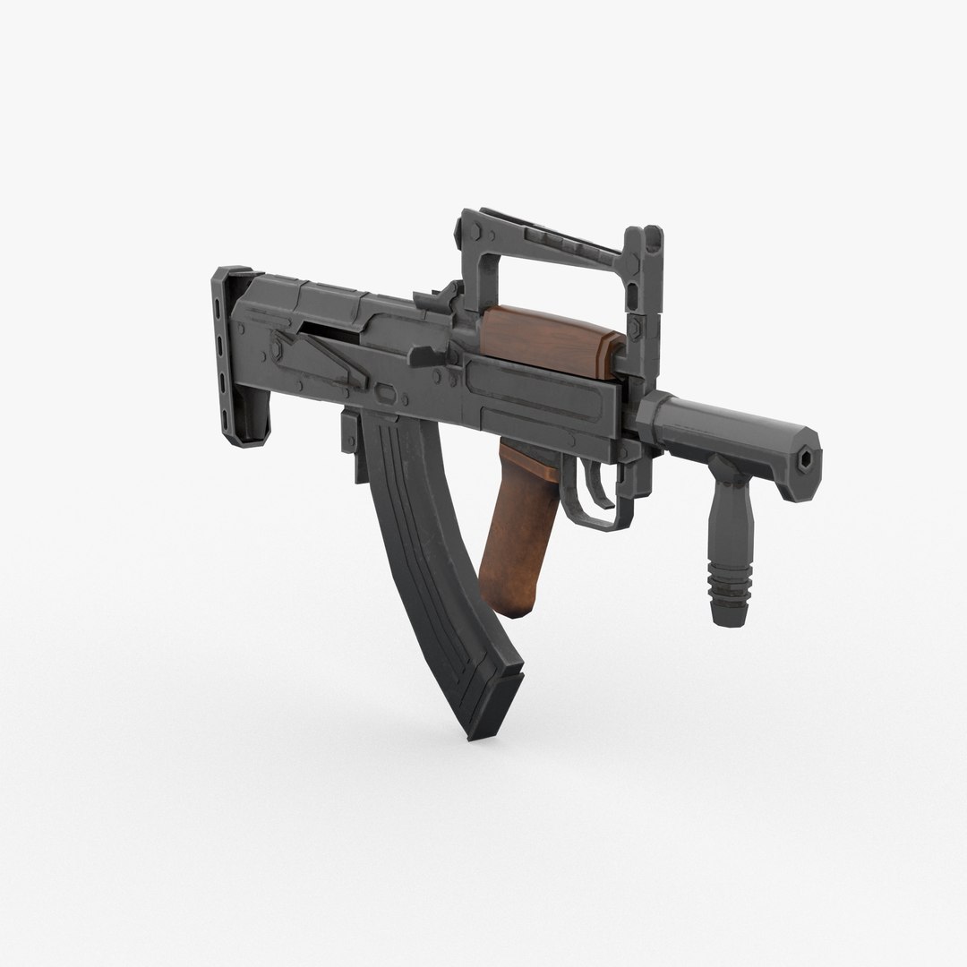 Gun Lowpoly Kitbash 103D模型 - TurboSquid 1901949