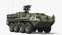 Stryker M1126 Infantry Carrier Vehicle Green