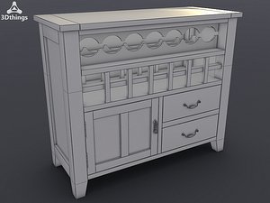 3d stand closet model