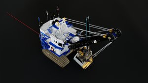 3D Shovel 7495 model