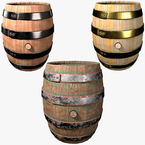 Wooden Barrel