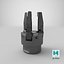3D 3-Finger Robot Gripper model