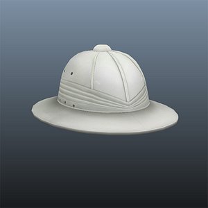 3d model pith hat