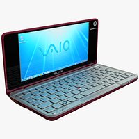 Laptop Sony VAIO P Red