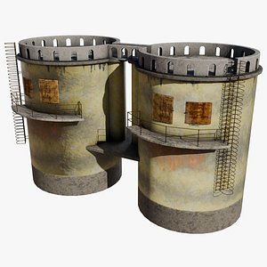 3D Grain silo