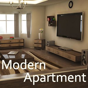 scene apartment 3D