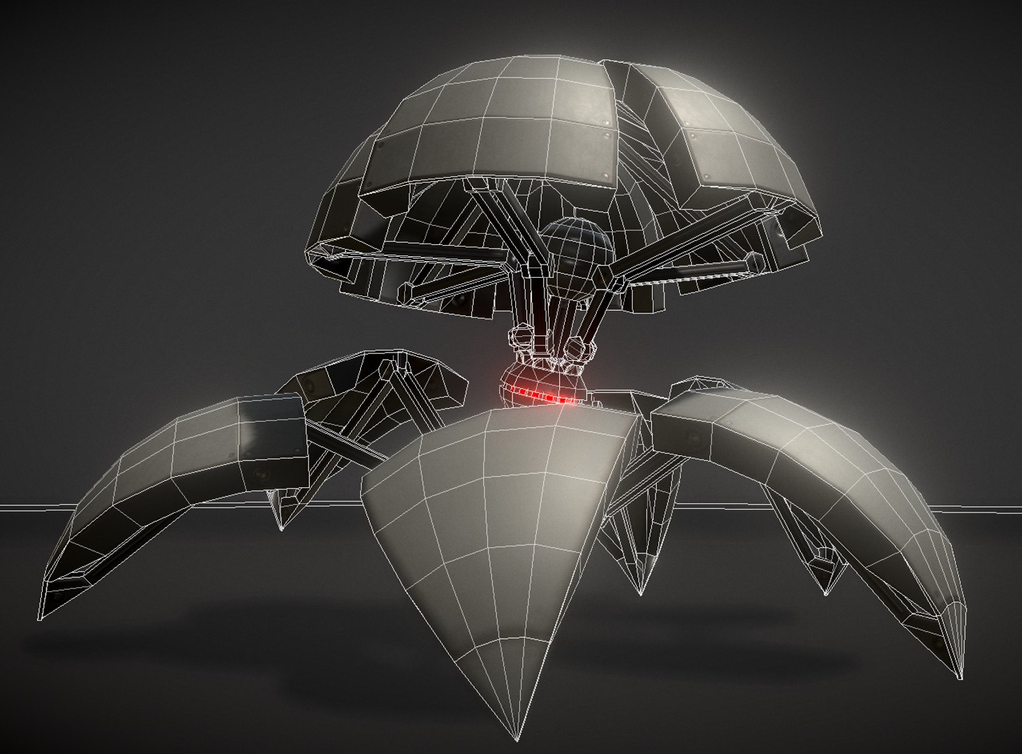 Sphere Bot 3d Model