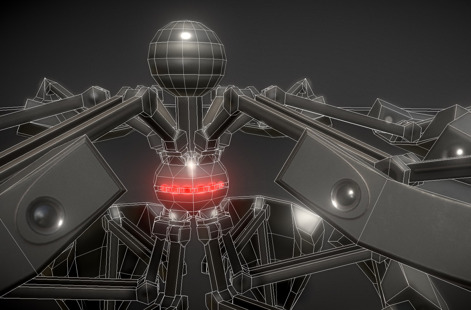Sphere Bot 3d Model