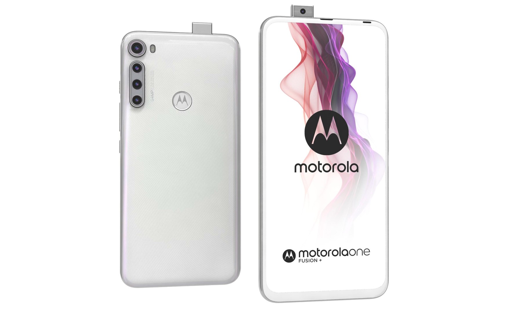 Motorola One Fusion Moonlight White 3D Model - TurboSquid 1781502