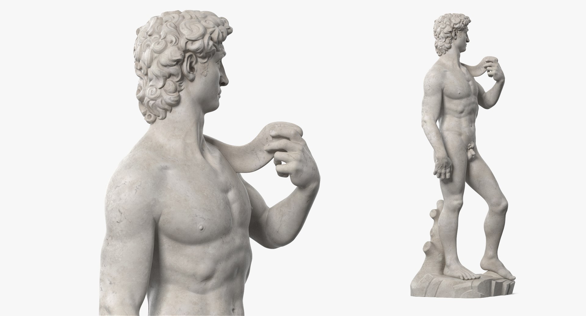 Statue of david model online