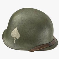101st Airborne Helmet - Band of Brothers - WWII - Laying