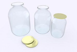 Glass jars (USSR standart)