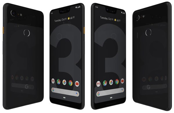 google pixel 3 xl 3D model