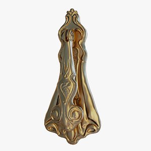 Door Handle Knocker Classic Liberty 1160BA 3D model