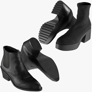 realistic heels collections 3D model