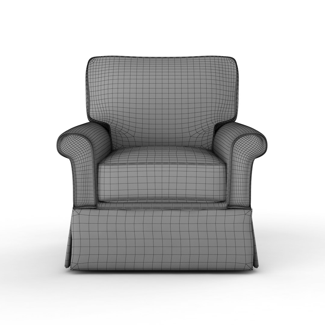 Crate Barrel Bayside 3d Model