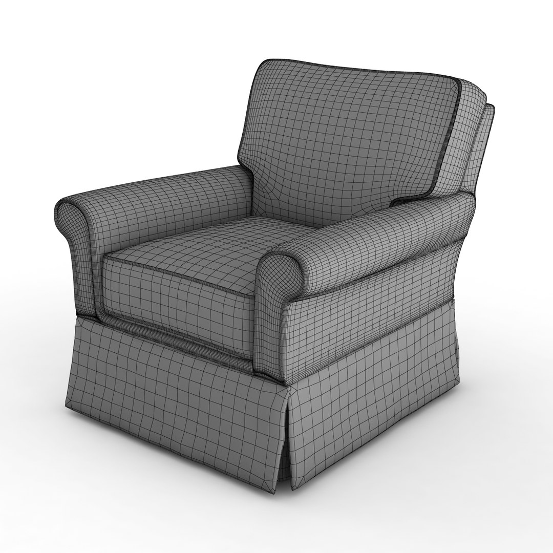 Crate Barrel Bayside 3d Model