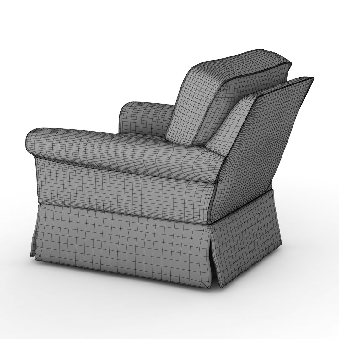 Crate Barrel Bayside 3d Model