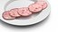 Veal Sausage on Plate