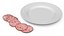 Veal Sausage on Plate