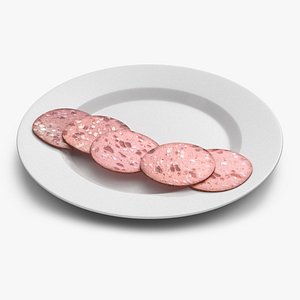 Veal Sausage on Plate
