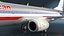 Boeing 737-900 d'American Airlines avec cabine et portes, modélisé pour Maya