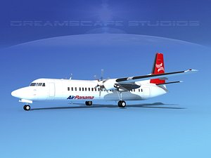 3d 3ds fokker aircraft