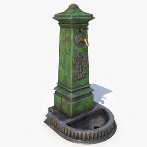 3D street water stand