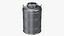 3D model Closed drum for olive oil