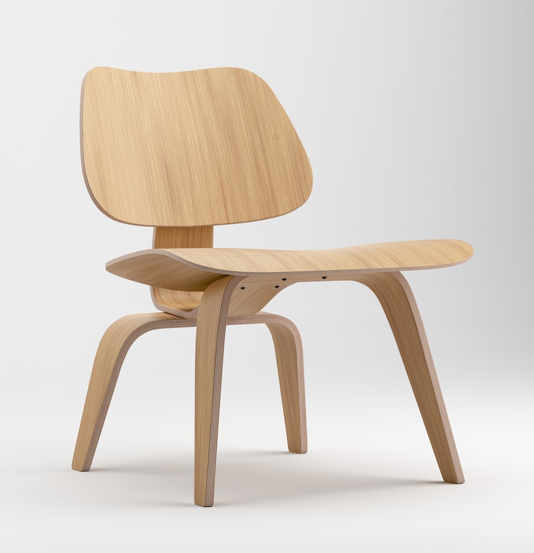 3D Eames Lounge Model - TurboSquid 1486586