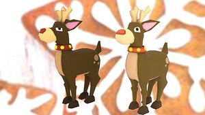 3D model rudolph pack