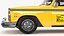 Classic Checker Taxi Cab Rigged model