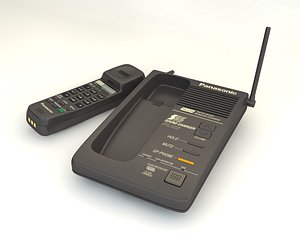 Cordless Phone 3D Models for Download