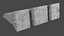Cracked Concrete Barricade