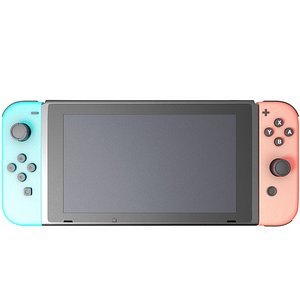 3D nintendo switch model