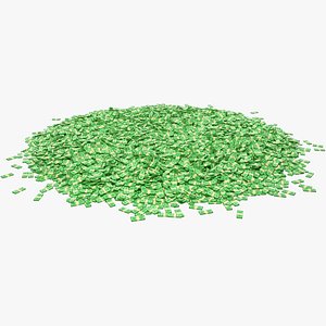 Pile of Stacks of Cartoon Money V1 model