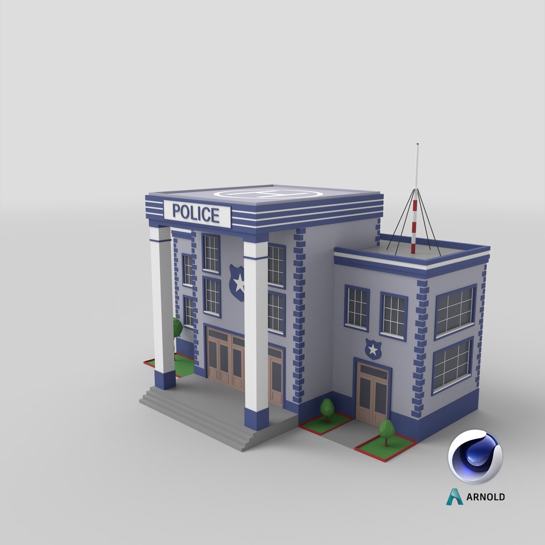 3D model Low Poly Cartoon Police Station https://p.turbosquid.com/ts-thumb/mh/sr6Ldt/rA/stemcell_cinema_4d_arnold_render/png/1637047733/1920x1080/fit_q87/48b173874bf2064fa848c91668b5b9fa9201224e/stemcell_cinema_4d_arnold_render.jpg