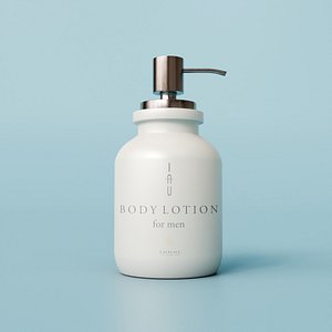 3D model IAU Body Lotion