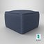 3D model Denin Pouf
