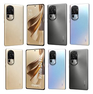 3D model OPPO Reno 10 And Pro
