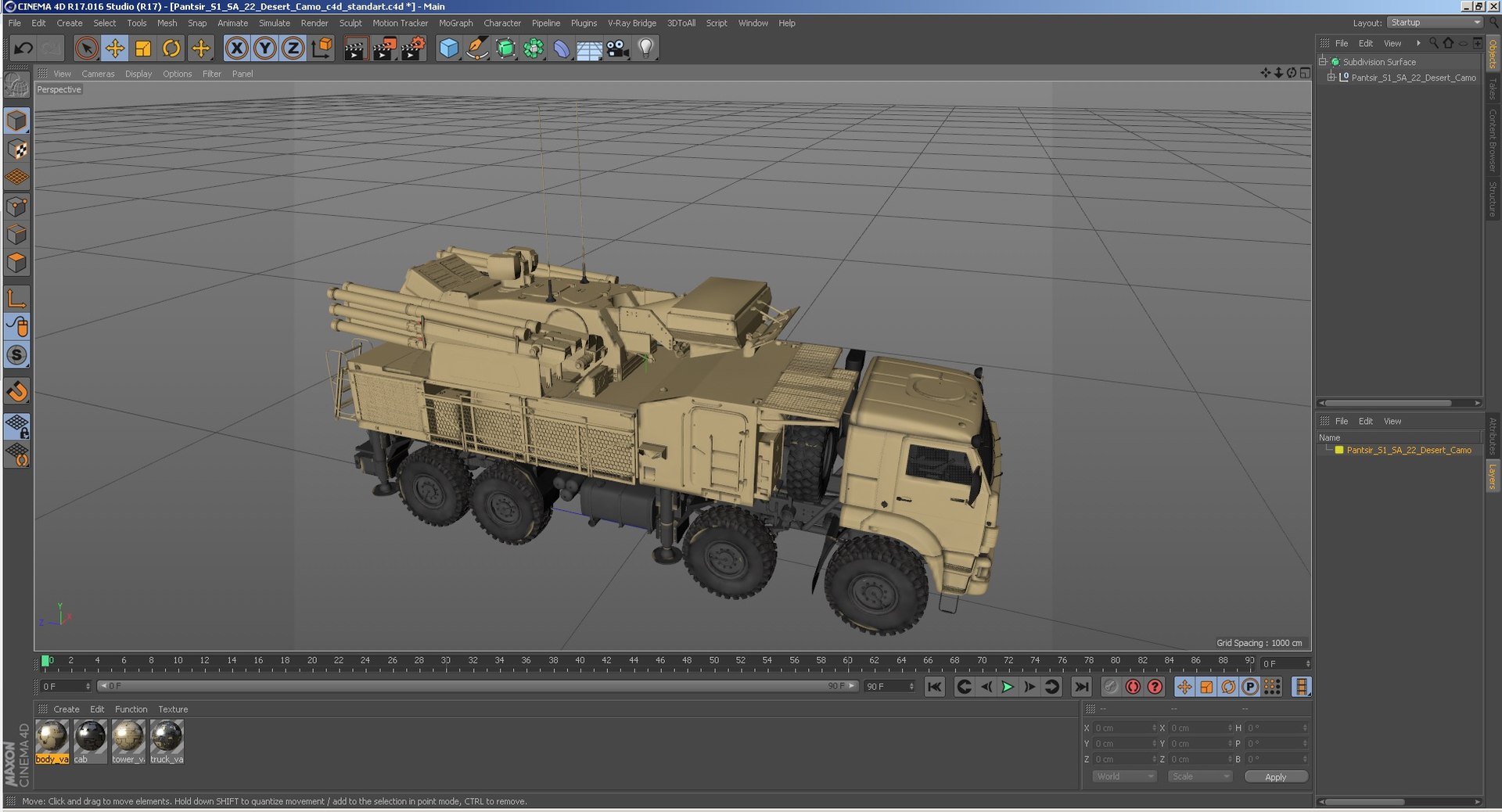 3D pantsir s1 sa 22 https://p.turbosquid.com/ts-thumb/mh/yoh0gB/B5uASnTJ/pantsirs1sa22desertcamovray3dmodel040/jpg/1597527867/1920x1080/fit_q87/32602098df065779382c18db8f5da5f54f7e9413/pantsirs1sa22desertcamovray3dmodel040.jpg