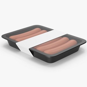 Sausage Package 3D model