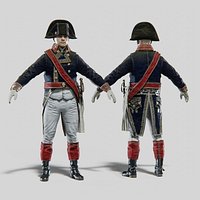 Soldier Napoleon General Rigged