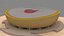 Modello 3D dell'iconico stadio Qatar di Lusail
