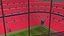 Modello 3D dell'iconico stadio Qatar di Lusail